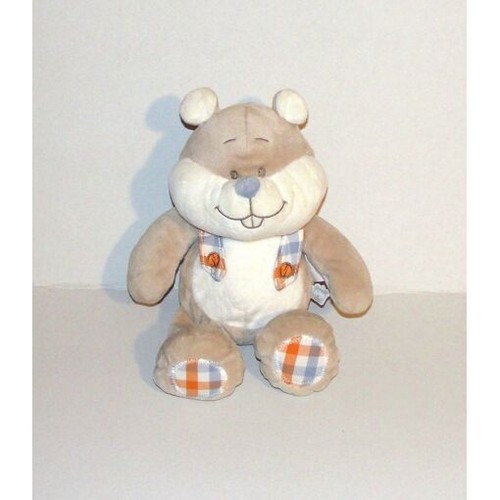 Doudou peluche castor - doudou, charlie
