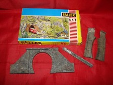 FALLER HO MAQUETTE ENTREE SORTIE TUNNEL TRAIN ELECTRIQUE 558 BOITE