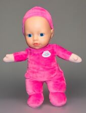 POUPEE Poupon Bébé 1er Âge Corps Velours Rose Baby Born Babyborn