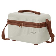 Travelite - Vanity case rigide "Bali" - blanc/cognac - 12300