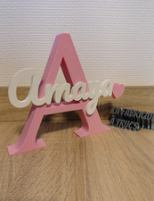 Lettre et Prenom Personnalise