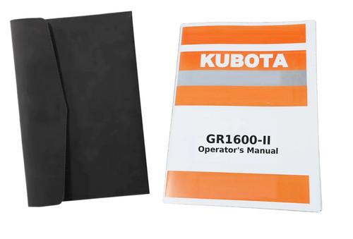 Kubota gr1600 operator s - kubota, operator's
