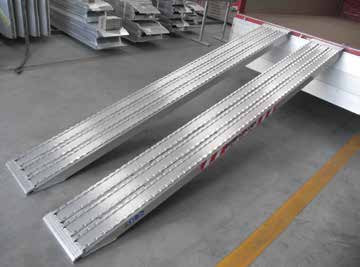 Paire rampes aluminium - paire, de