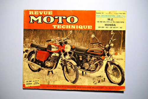 Revue technique moto etai - technique,