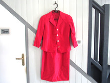 Tailleur veste et robe en soie