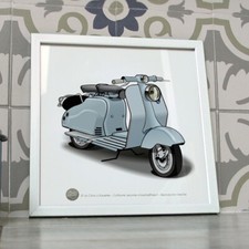 Poster Scooter Lambretta 125