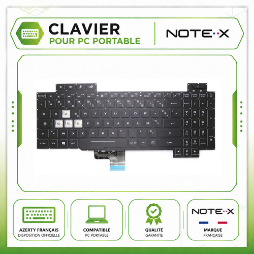 Clavier azerty français asus - azerty,