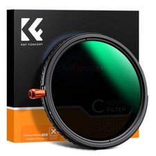 K&F Concept Lens Filter 3 in 1 ND2-32 CPL Black Mist Diffusion 1/4 67mm 77mm K