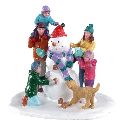 Bonhomme neige équipe - bonhomme, de