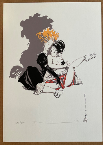 Michetz rare serigraphie - michetz,