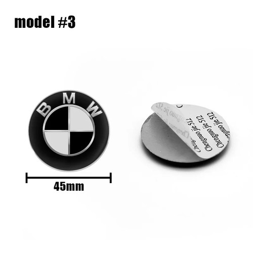 Logo volant bmw 45mm emblème - logo,