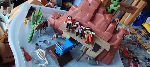 Playmobil western mine - western,