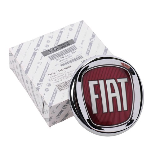 Original fiat emblème plaque - original,