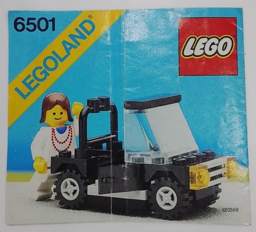 Lego notice vintage city 6501 - lego,