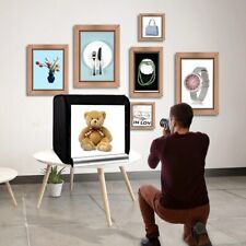 Photo Studio Boîte à Lumière Portable Luminosité LED Réglable pliable Tente noir