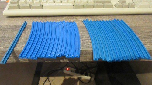 Rails courbe bleu - 26,