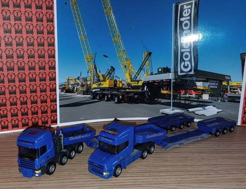 Herpa camions goldhofer - 1/87,