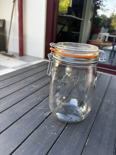 Bocaux 18cm 1l verre le - 1l,