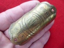 Ancienne Plaque  de Vélo