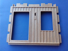 Playmobil Western *side facade window + door for ranch station drugstore (DS)