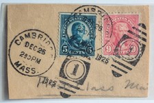 Timbres USA cachet n°1 bureau