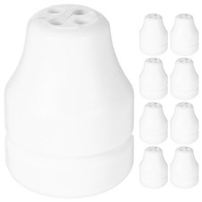 Lot de 12 pompons de tirage en bois à quatre trous pour cordon de store