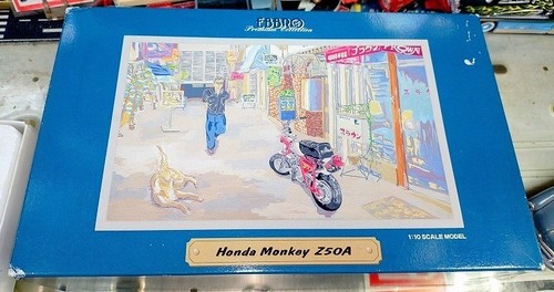 Ebbro honda monkey z50a 10 - ebbro, 1/10