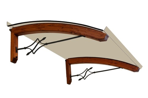 Auvent toiture porte diy - toiture,