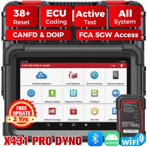 Launch x431 pro dyno - pro, 5
