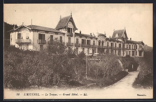 Cpa trayas grand hôtel de - le,