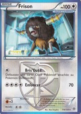Frison -N&B:Tempête Plasma-114/135-Carte Pokemon Française