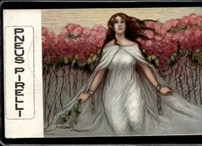 postcard postcard Pirelli Pneus Zandrino 1917 (20