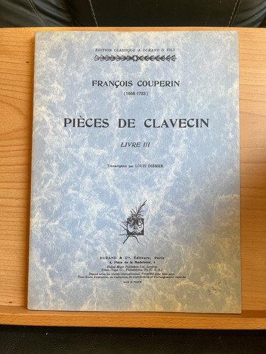 Francois couperin pièces - francois, de