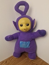 Grande Peluche Vintage TELETUBBIES VIOLET Tinky Winky - Géant 45cm 1996
