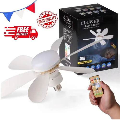 Ventilateur plafond led e27 - plafond,