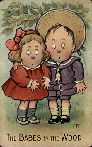 Babes the wood - wood, and