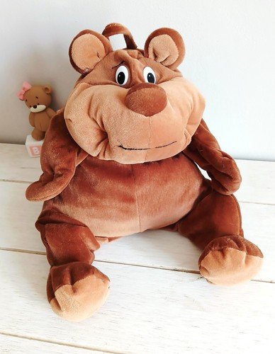 Supertoys peluche ours marron