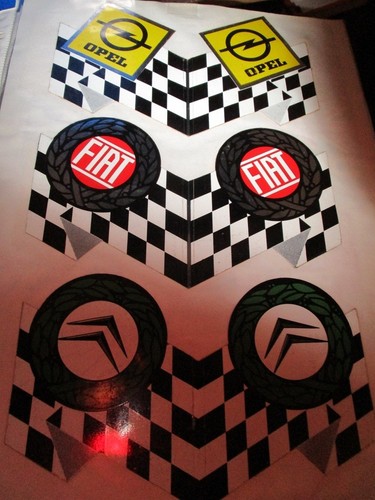 Lot autocollants sport auto - 3,