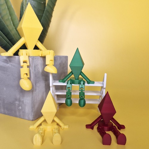 Plumbob articulé figurine - articulé, |