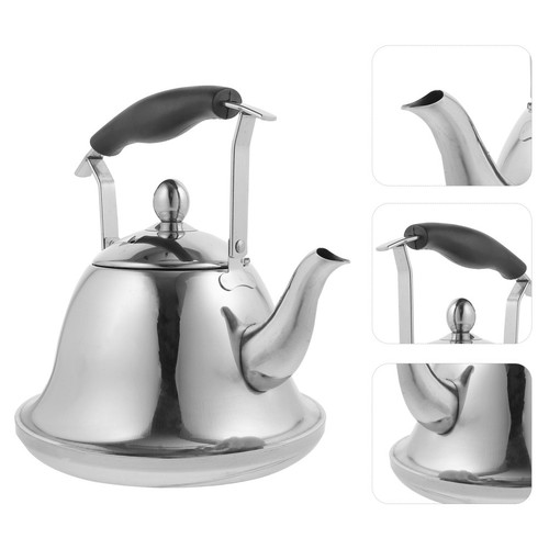Bouilloire inox sifflante - inox,