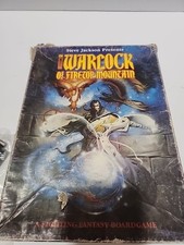Warlock of Firetop Mountain - 1986 Board game MINIS AND BOARD