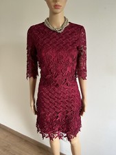 Robe fuschia bordeaux en