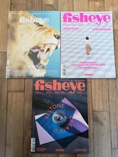 FISHEYE MAGAZINE LOT DE 3 -