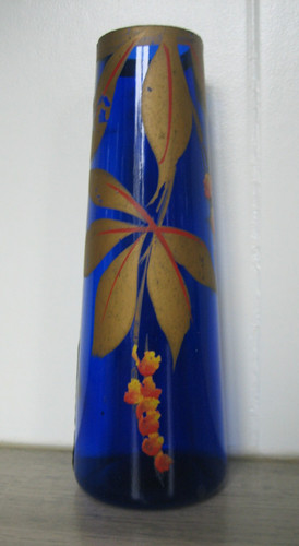 Ancien vase soliflore verre - en,