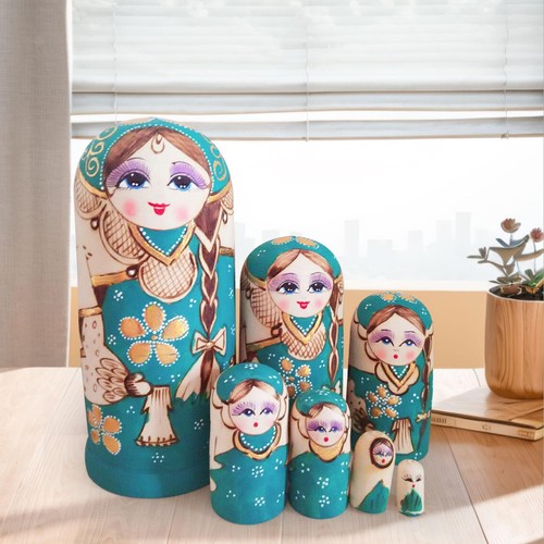 Poupée gigogne russe bois - en,