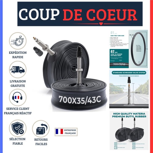 Chambre air vélo 700c - chambre,