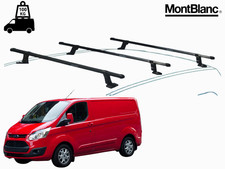 3 Barres Toit Pour Ford Transit Custom 2014- Professionnel