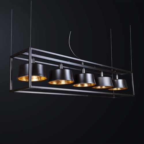 Lustre classique rectangulaire - lustre,