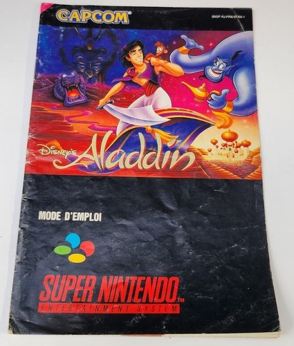 Notice nintendo snes - -,