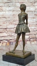 Little Fourteen Year Old Dancer Bronze Ballerina Sculpture Statue by Edgar Degas